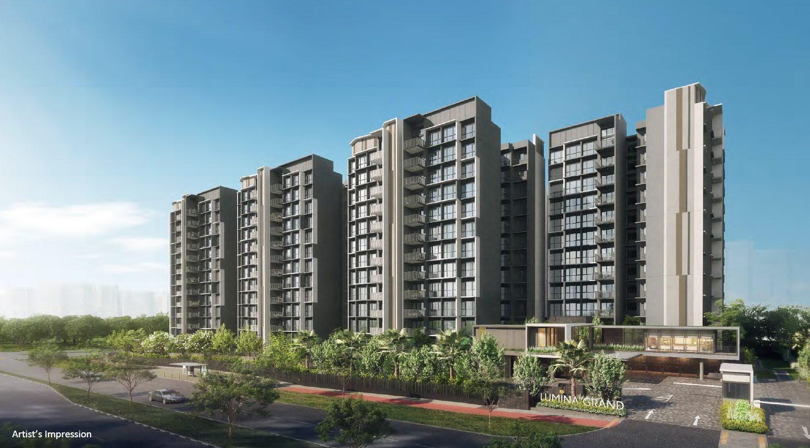 Lumina Grand EC at Bukit Batok by CDL artist impression